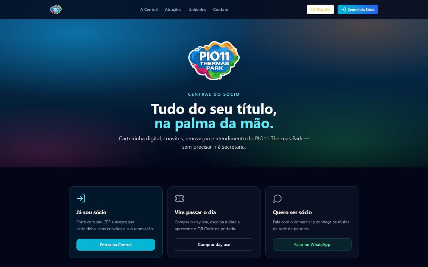 Grupo Pio 11 member portal